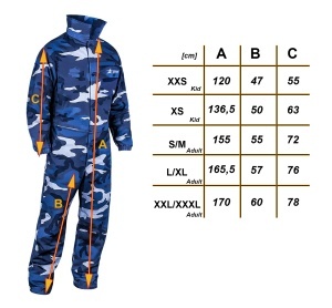 FIELD Spirit Coverall (Blue Camo) - Img 9