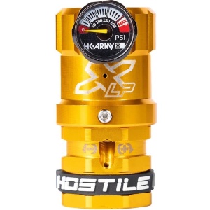 HK Army Hostile XLP Airsoft Regulator - Side Port Quick-Disconnect (gold) - Img 3