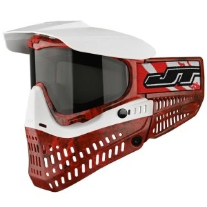 JT Spectra Proflex Paintball Thermal Goggle Limited Edition (Marble Red/White)