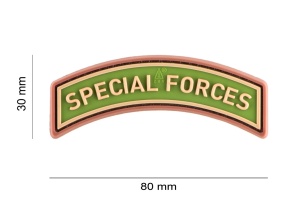 JTG Special Forces Tab Rubber Patch - Img 3