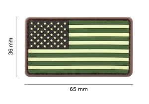 JTG US Flag Rubber Patch - Img 2