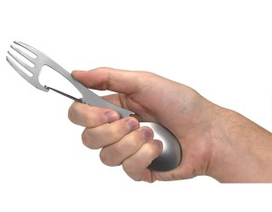 Kershaw Ration XL Eating Tool - Fork&Spoon Combo Utensil - Img 2