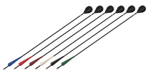 LARP round-head arrow - black shaft 76 cm [Set of 32] - Img 2