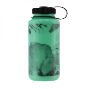 Nalgene Wide Mouth GLOW 1 l - Black Mushrooms