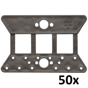 Net Fixation Clips RECTANGULAR - 50 Pack (Cleme prindere plasa protectie)