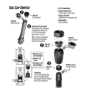 Nite Ize LED Upgrade II Combo for Mini AA MagLite - LUC2-07 - Img 2