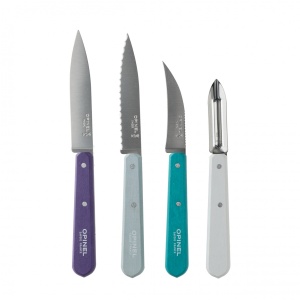 Opinel Essentials Art Deco Knife [Set de 4]