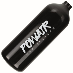 PowAir BASIC Series 1.0L / 62ci Aluminum HP Bottle 200 Bar (single)