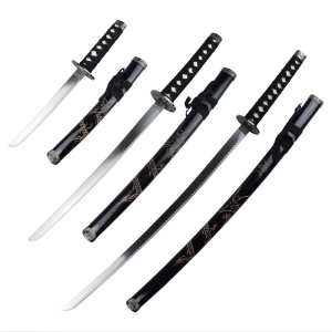 Samurai Sword Set Daisho black - Img 3