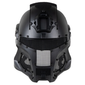 Tactical Trooper Helmet for Airsoft (Black) - Img 3
