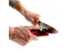 THE EDGE bushSHARP knife sharpener red + flint - Img 7
