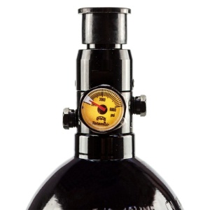 Totem Air System 0.8L - 48ci 3000psi Aluminum Tank & Preset BLACK - Img 2