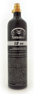 TotemAir Co2 Tank - 12oz with Pin Valve