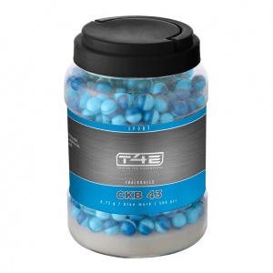 Umarex T4E CKB43 Chalkballs cal.43 - 500buc BLUE [0.73g]