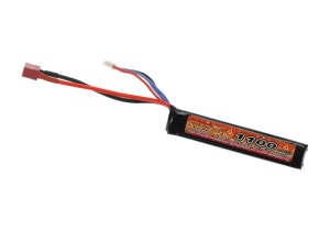 VB Power Lipo 11.1V 1100 mAh 20C Stock Tube Type T-Plug - Img 3