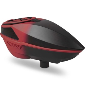 Virtue Spire V Paintball Hopper Loader (Red Black Fade) - Img 3