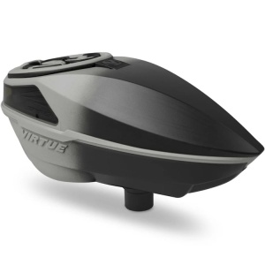 Virtue Spire V Paintball Hopper Loader (Silver Black Fade) - Img 2