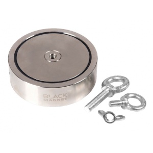 Black Magnet F300x2 neodymium prospecting magnet - Img 3
