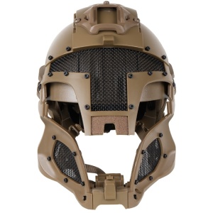 DELTA SIX Tactical Trooper Helmet for Airsoft (Tan) - Img 4
