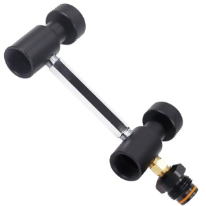 Dual Tank Adapter - Double connection for HPA bottles w/ On/OFF valve - Img 5
