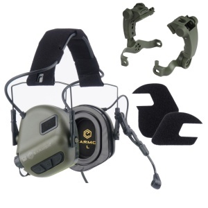 Earmor M32X-MOD4 - Active Ear Protectors - Foliage Green [M32X-FG+] - Img 2