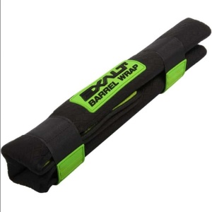 Exalt Barrel Wrap Universal Paintball Running Bag (black/green)