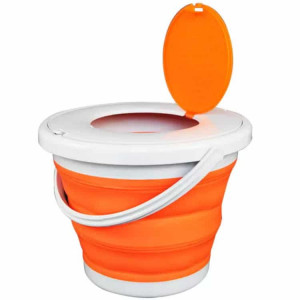 Gel Blaster Collapsible Bucket - Orange - Img 1