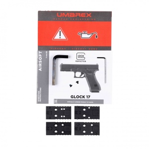 GLOCK 17 GEN.5 MOS -1J- 6mm BB AIRSOFT Pistol - BLACK [Co2 - GBB] - Img 9