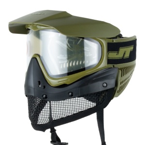 JT Tactical Airsoft Mesh Goggles (Olive / Black) - Img 1