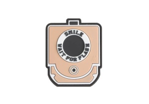 JTG Smile and Wait for flash - Rubber Patch (4 culori)