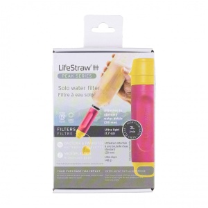 LifeStraw Peak Solo water filter - pink lmn  - Img 5