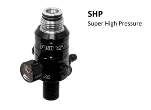 Ninja PRO V3 SHP Regulator 4500 psi Stainless Steel - black/silver