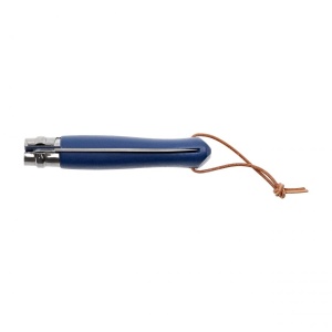 Opinel Colorama 08 inox grab blue knife with case - Img 5
