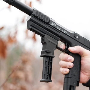 Pistelle X-68 MAG-HOLDER - for 21 mm Picatinny only | Vertical Grip