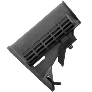 RAP4/MCS Flexi Air Stock M-16 shoulder rest (50mm diam.) BLACK
