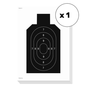 SHOOTING TARGET SHIELD NO. 3 - 700X500MM (1buc)
