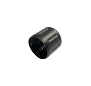 Solid Core Steel Thread Protector 15x1 Custom Black for HDP50 & HDR50 Tuning Barrel - Img 3