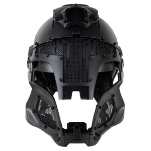 Tactical Trooper Helmet for Airsoft (Black) - Img 4