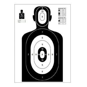 Tinta Hartie / Paper Target "Silhouette" 980x590 mm
