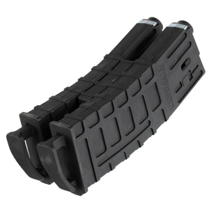 Tippman TMC Cal. 68 Replacement Magazines with Coupler (2 Pack) - All Black - Img 3