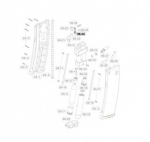 TM4 & HK416 Magazine Reversing Lever #06-24 - Img 3