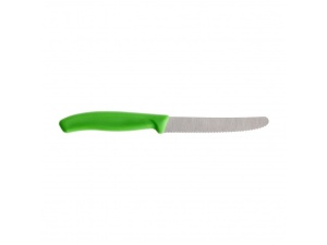 Tomato knife 6.7836.L114 (serrated 11cm green) - Img 2