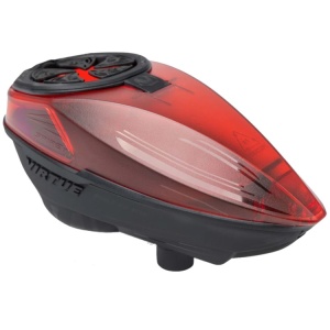 Virtue Spire V Paintball Hopper Loader (Dust Crystal RedBlack) - Img 3