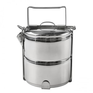 Zebra Thailand 12 cm x 2 Stainless Steel pots / casseroles - Img 1