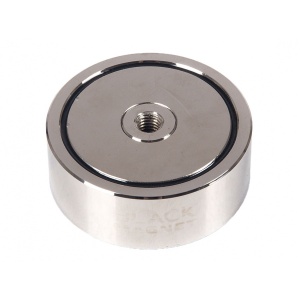 Black Magnet F200x2 neodymium prospecting magnet