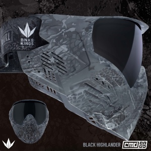 Bunkerkings CMD Goggle - Black Highlander - Img 2