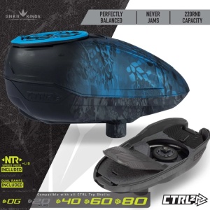 Bunkerkings CTRL2 Paintball Hopper (Ice Highlander) - Img 5