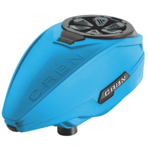 Carbon DRV Paintball HopperLoader (Cyan)