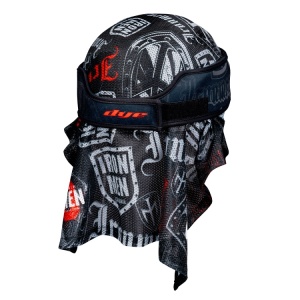 DYE X Halo Head Wrap - IM Shields 40 Black/Red - Img 3