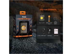 Fenix CL27R green camping flashlight - Img 7
